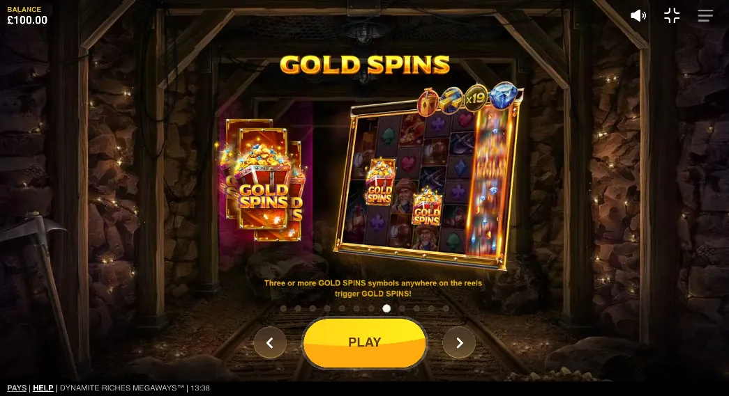 Gold Spins Bonus
